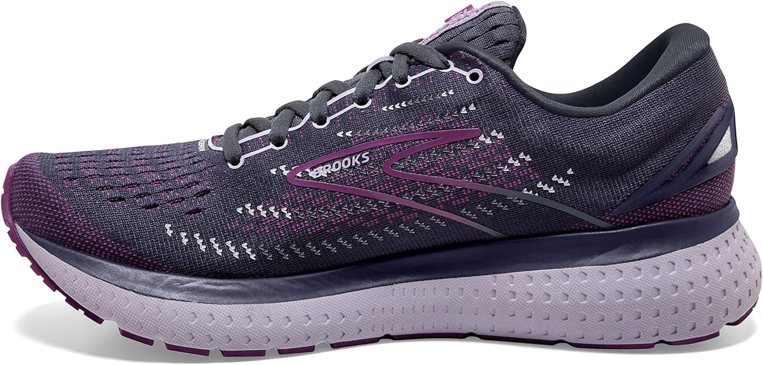 Brooks Women's Glycerin 19 Neutral Running Shoe 10 Ombre/Violet/Lavender