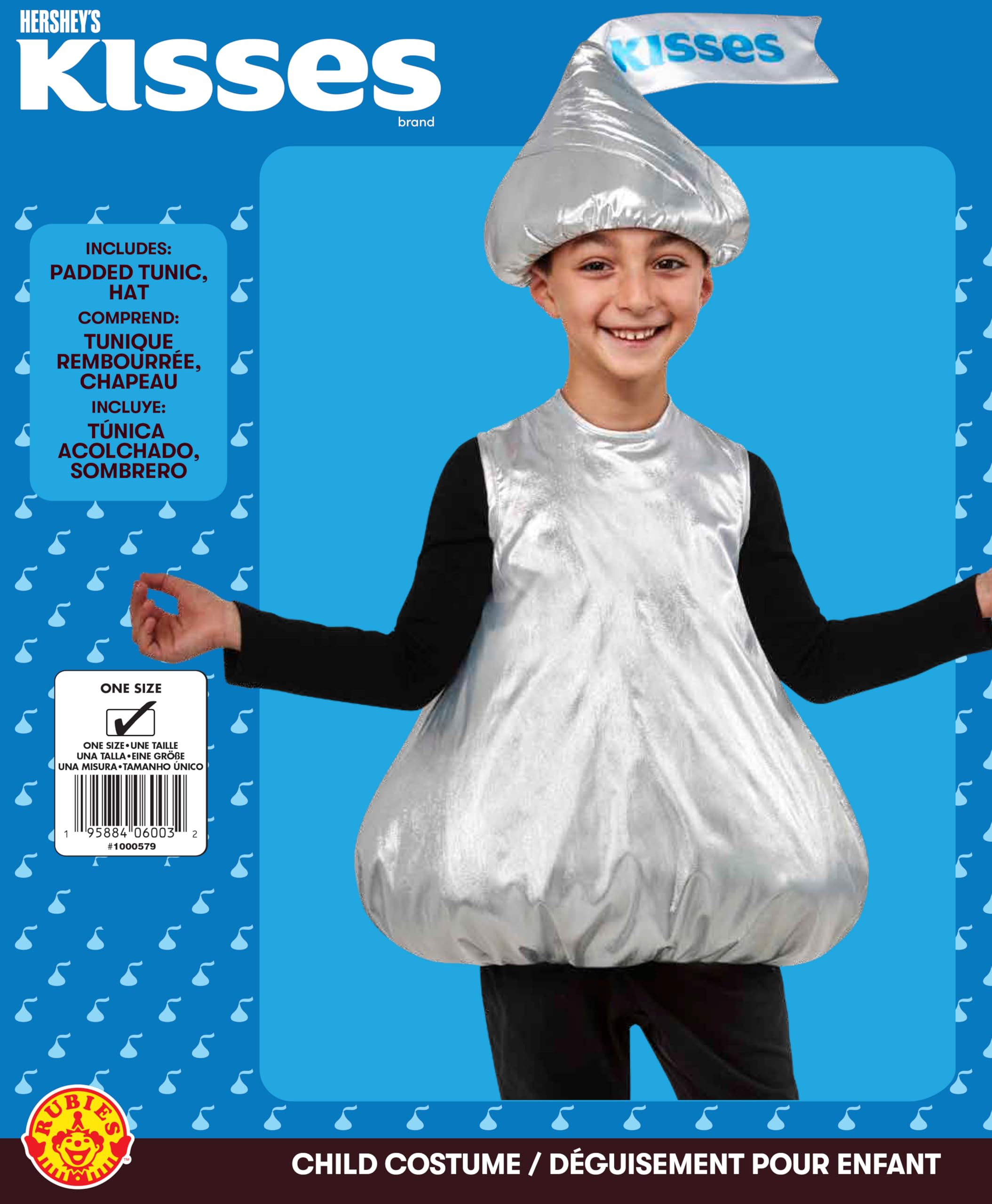 Rubie's Hershey Kisses Kostüm für Kinder, wie abgebildet, Einheitsgröße
