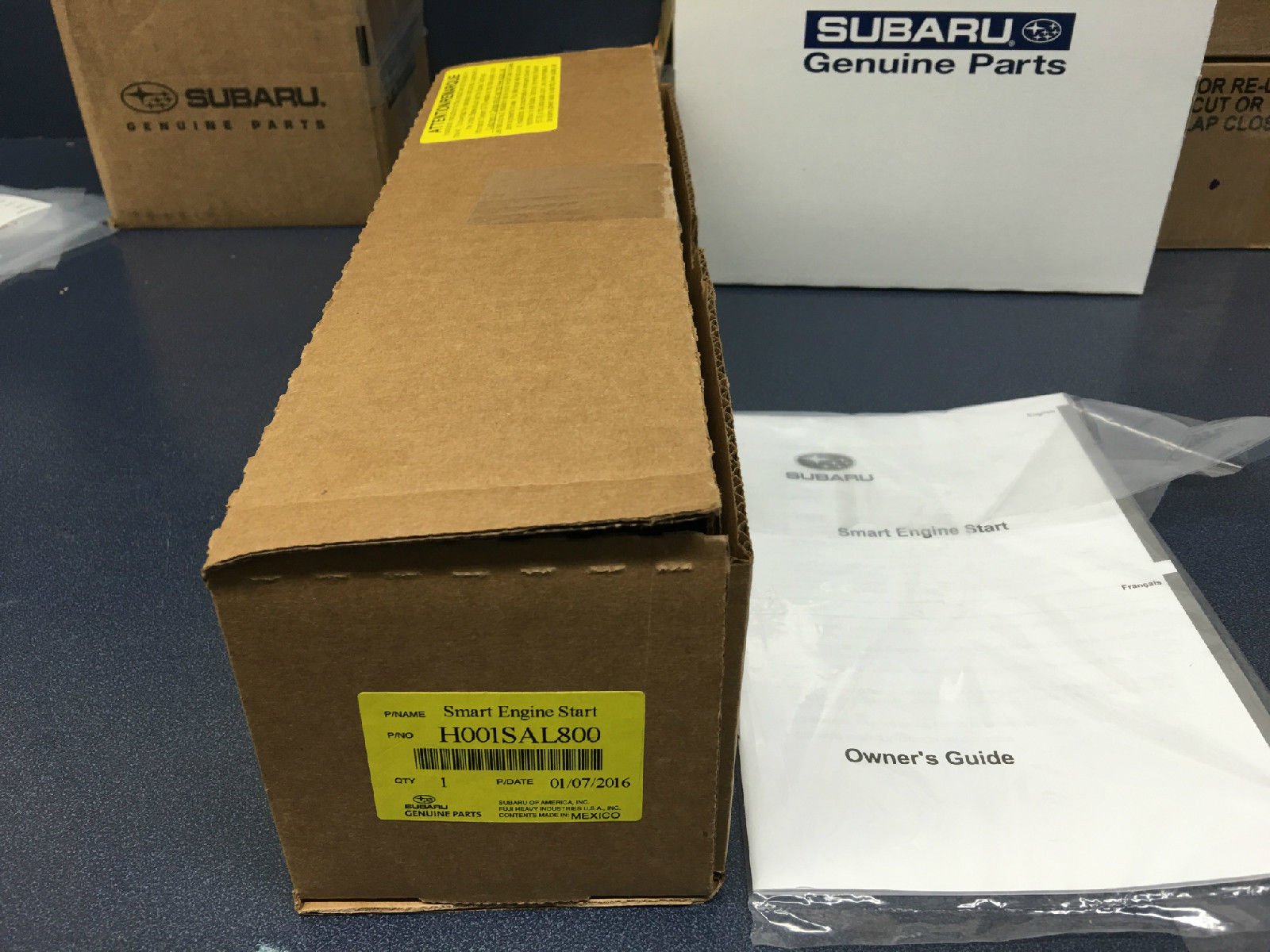 Genuine Subaru Remote Start 2015 2016 Legacy & Outback w/Push Start H001SAL800