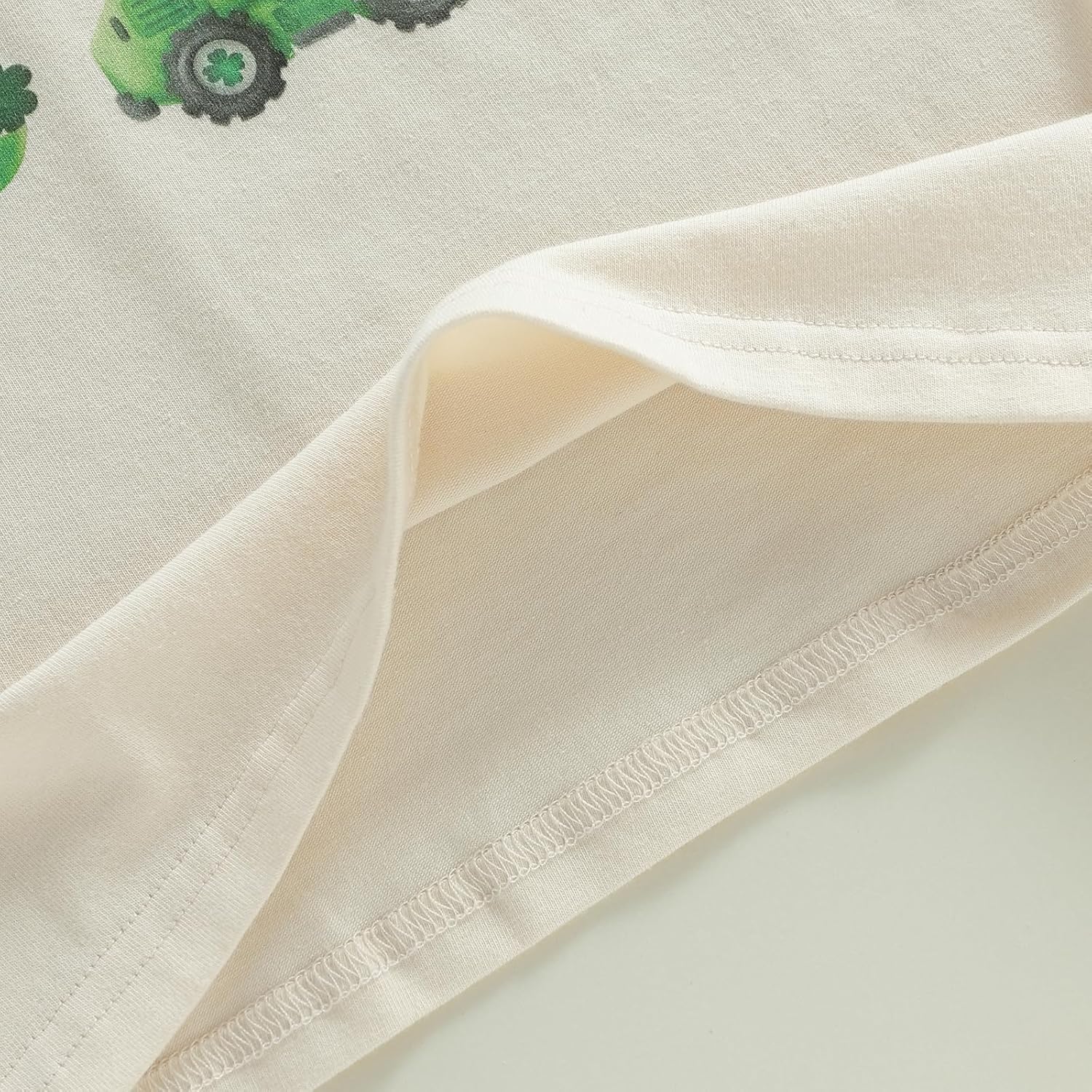 Kids Toddler Little Boys St Patrick's Day T-Shirt Short Sleeve Shamrock Funny Letters Print Clover Irish Top - Image 7