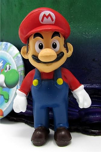 Miniatura 4 de Mario Brothers - Decoración para pastel de cumpleaños de 22 piezas con Mario, Luigi, bala, sapo, hongo, Goomba, Koopa, Shy, Bomb, Lakitu Spiny,