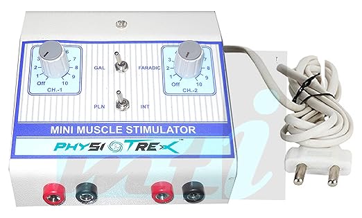 PHYSIOTREX Physio Solutions White Electro Therapy Mini Muscle | physiotrex physio solutions | white electro | therapy mini muscle | physical therapy mini muscle stimulator
