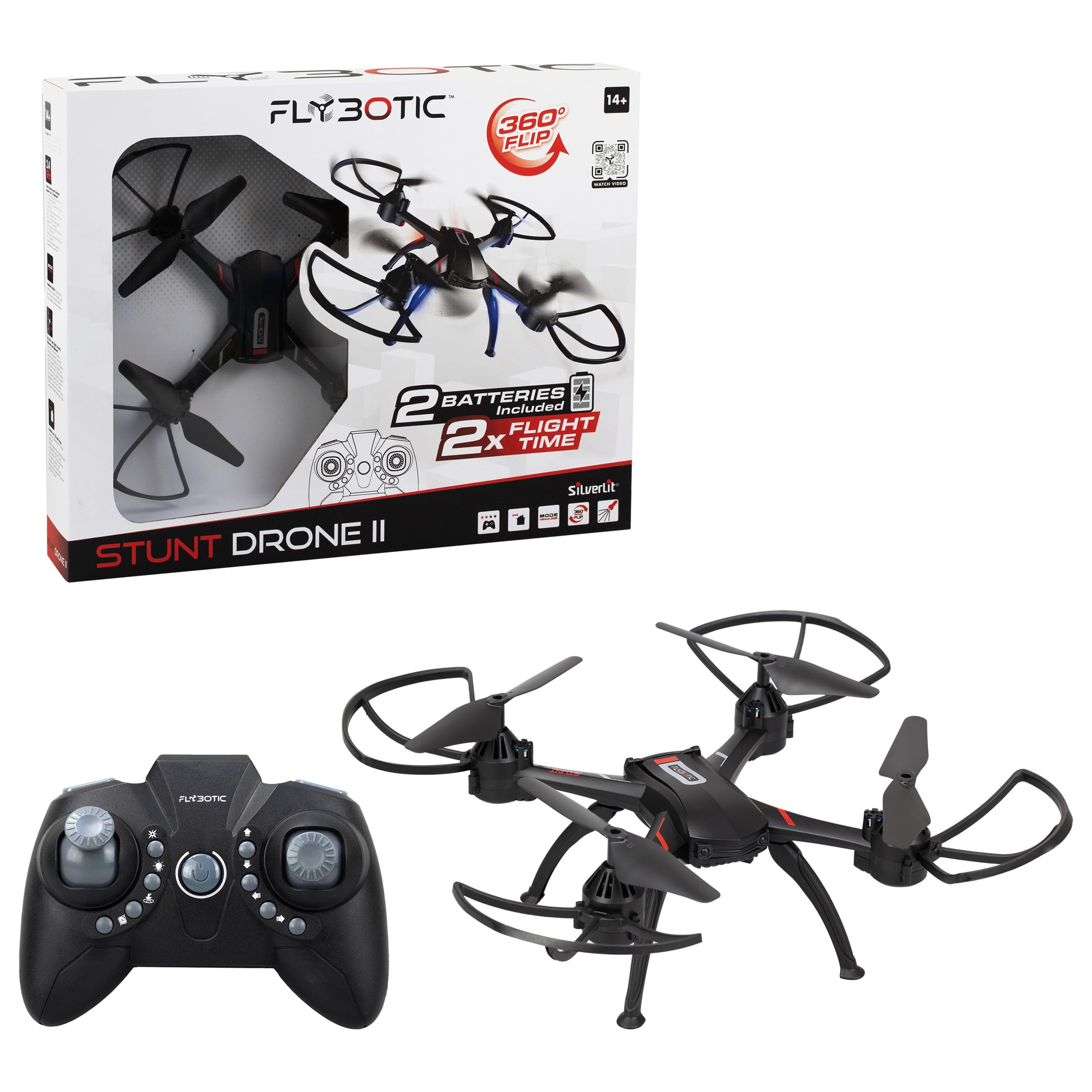 SilverLit Stunt Drone 2 for Kids and Adults Ages 4 plus
