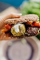 Vista 4 de Sadaf Falafel Mix – Mezcla de Falafel Mediterráneo – Plato clásico de Oriente Medio – Falafel vegetariano – Sin MSG – Sin conservantes artificiales