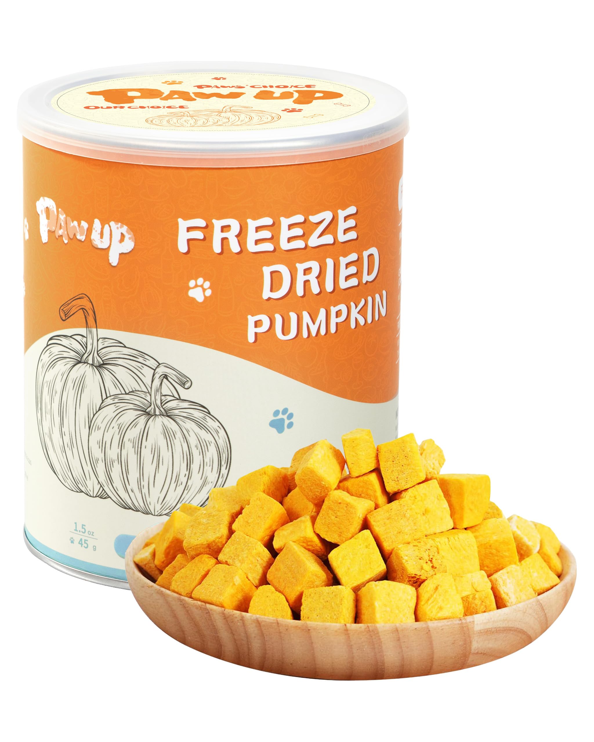 PAWUP Freeze-Dried Pumpkin Treats