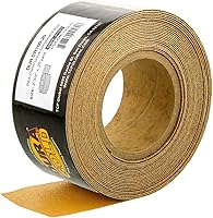 Vista 16 de Dura-Gold Papel de lija Longboard PSA 40 grano dorado premium, rollo de 10 yardas, 2-3/4" de ancho, autoadhesivo con respaldo pegajoso, rollo