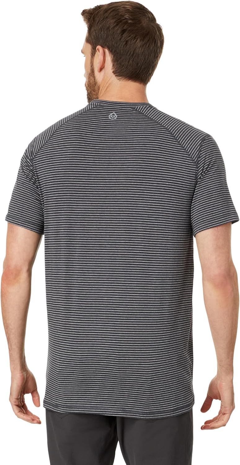 tasc Performance Mens Carrollton Tee - Mini Stripe - Image 2
