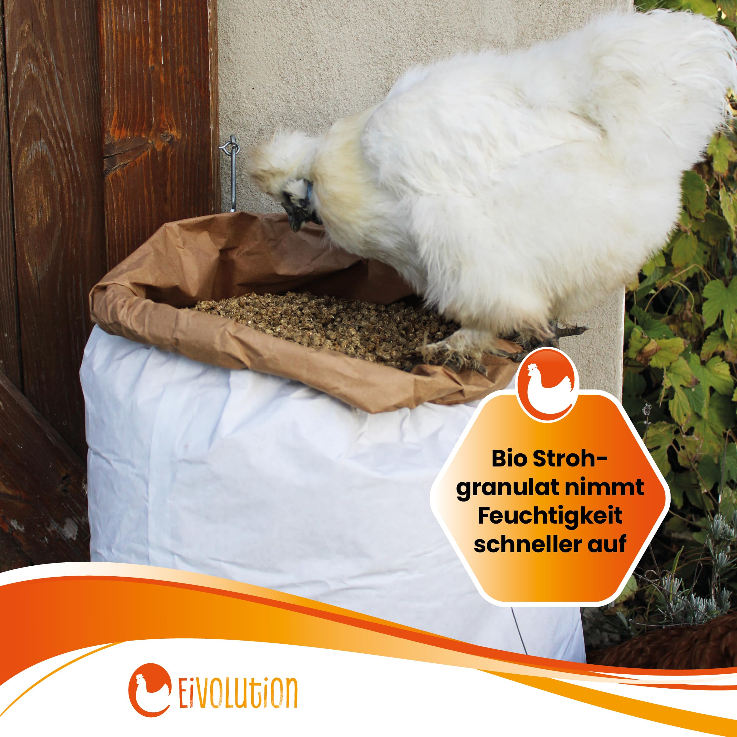 Hanfeinstreu Für Kleintiere & Pferde – 100 Liter, Staubarm, Geruchsbindend, Super Saugfähig, 100% Natürlich