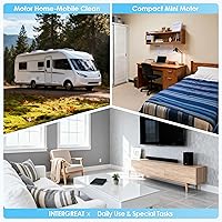 Vista 9 de INTERGREAT Lavadora Portátil, Lavadora Compacta de 16 libras (9.6 libras) y Secadora (6.4 libras) Combo con Bomba de Drenaje, Mini Lavandería