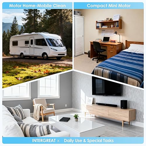 Vista 9 de INTERGREAT Lavadora Portátil, Lavadora Compacta de 16 libras (9.6 libras) y Secadora (6.4 libras) Combo con Bomba de Drenaje, Mini Lavandería