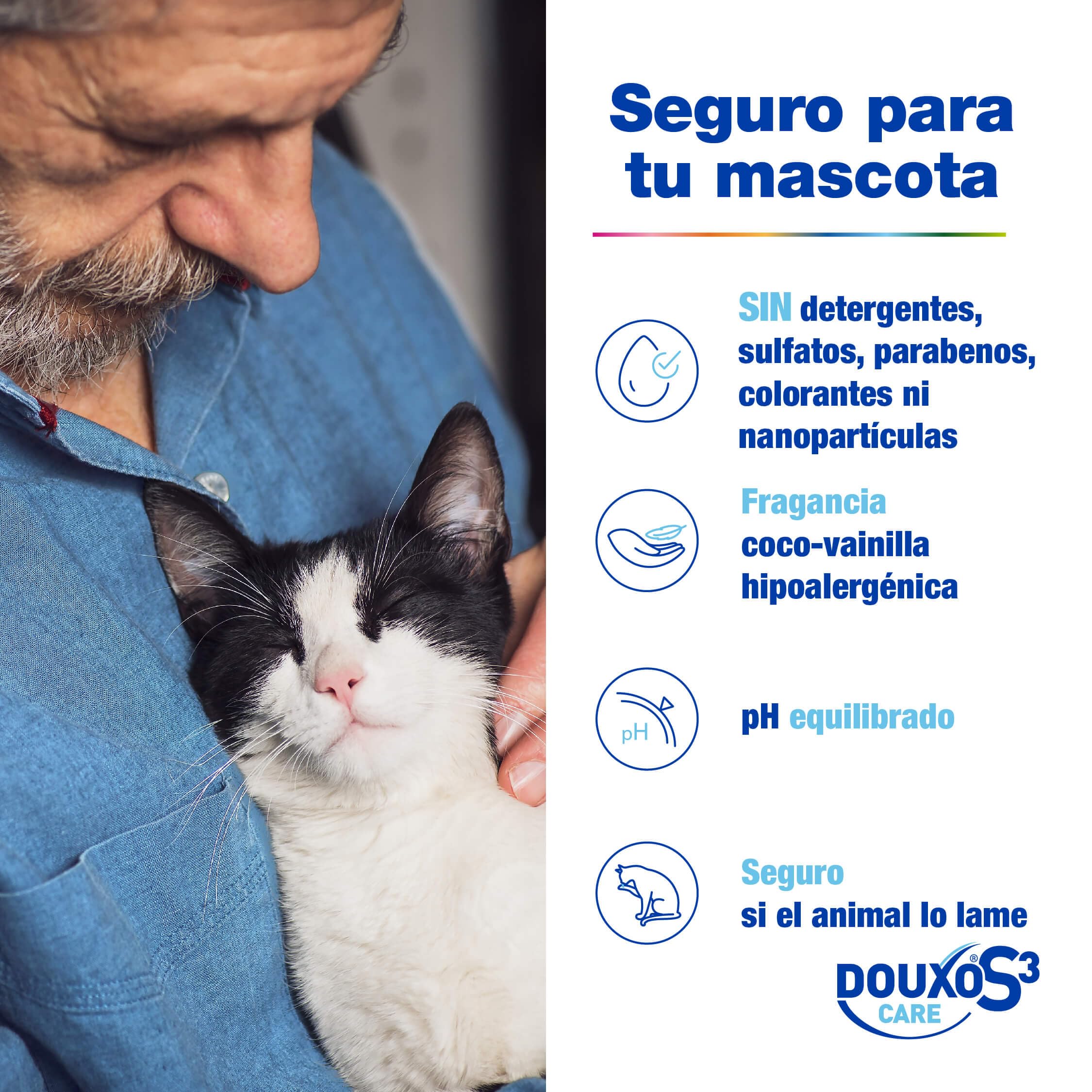 Douxo S3 Care - Loción Auricular para Perros y Gato - Higiene - Uso frecuente (120 ml)