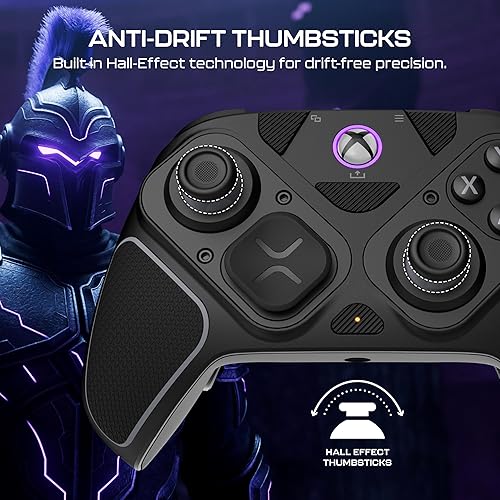 Miniatura 2 de Turtle Beach Victrix Pro BFG Reloaded Wireless Gaming Controller Licensed for Xbox Series XS, Xbox One, PC Gamepad, Bluetooth, Fightpad, Hall-Effect
