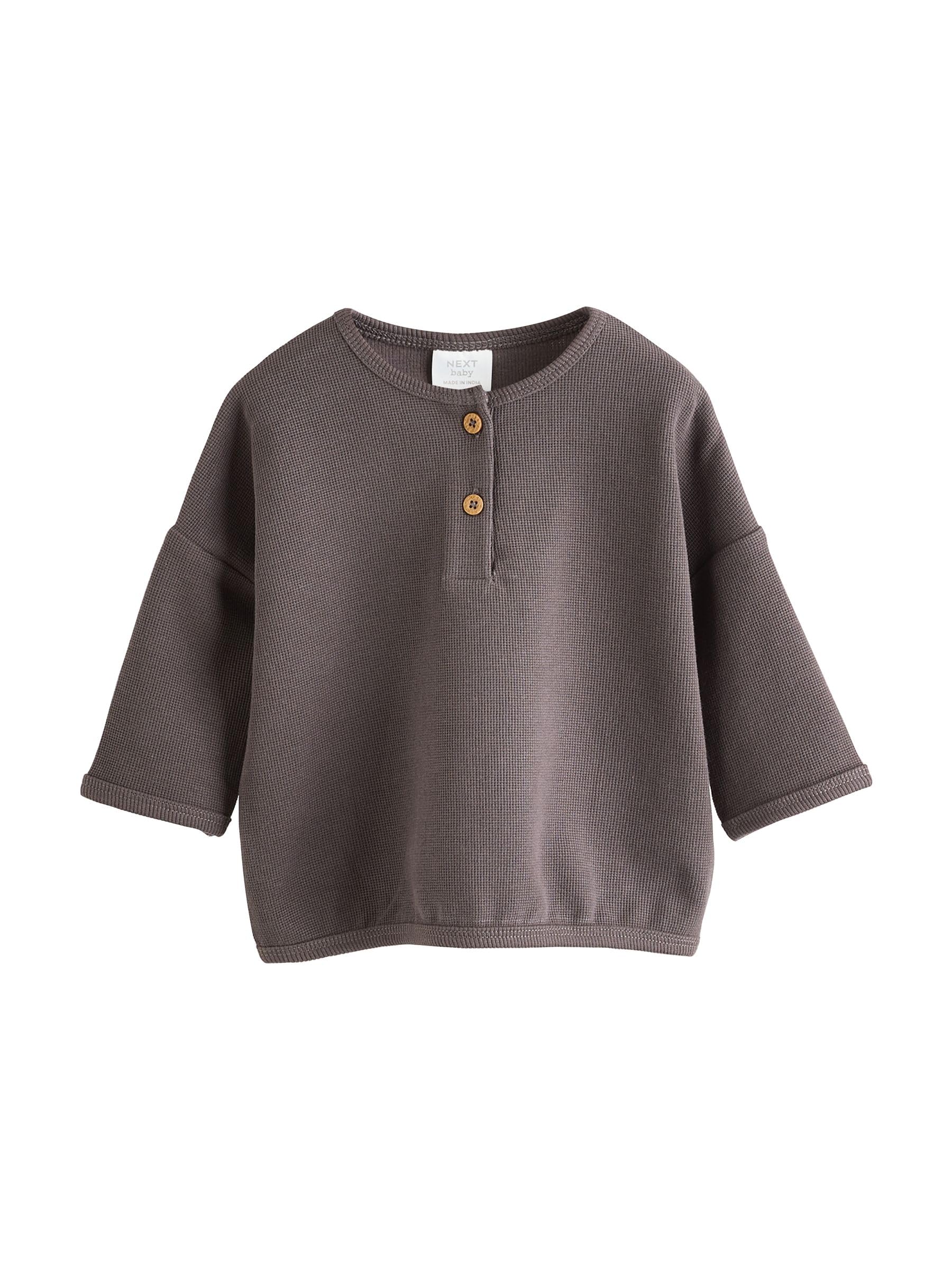 NEXT Baby Jungen Langarmshirts für Babys, 4er-Pack