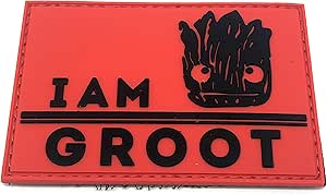 Patch Cosplay "Merde Aimant" En PVC Pour Airsoft Et Déguisement – Gris, Magnétique Et Facile à Fixer