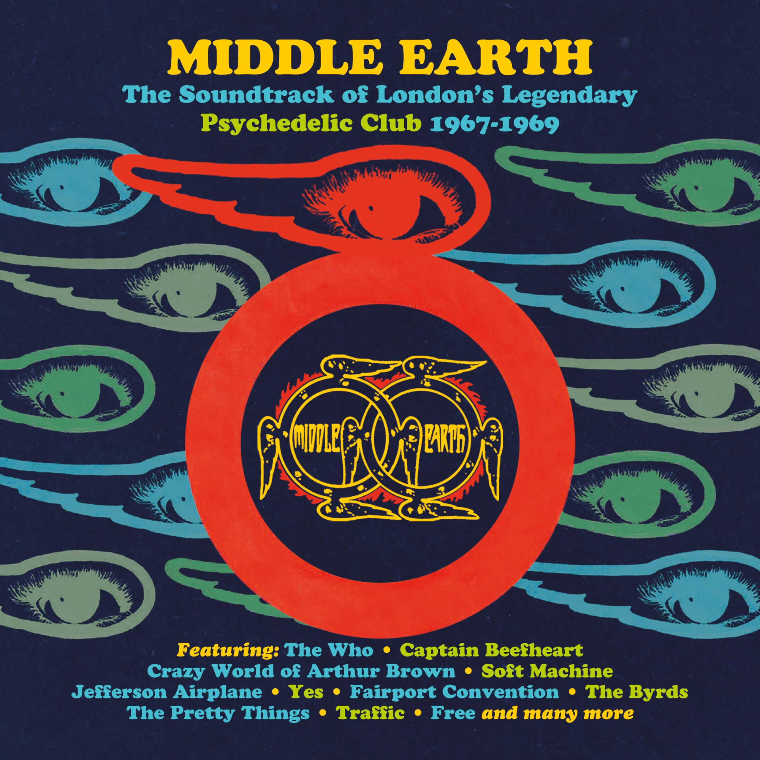 Middle Earth 1967-1969 - Various Artists (New 3CD)