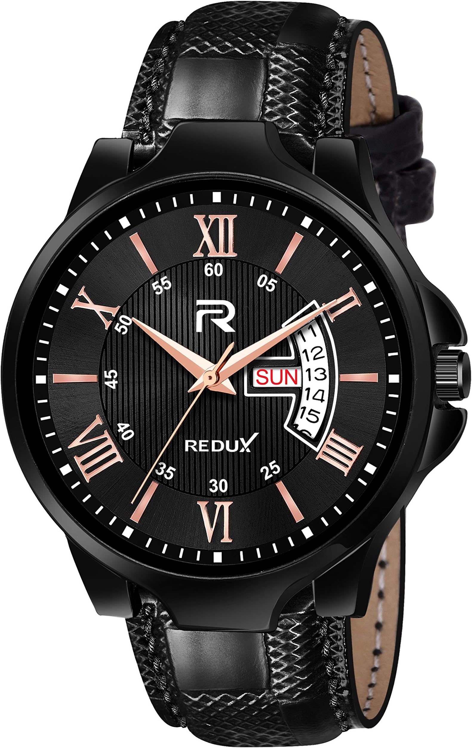 Analog Boy's & Men's Watch (Brown Dial Colored Strap)