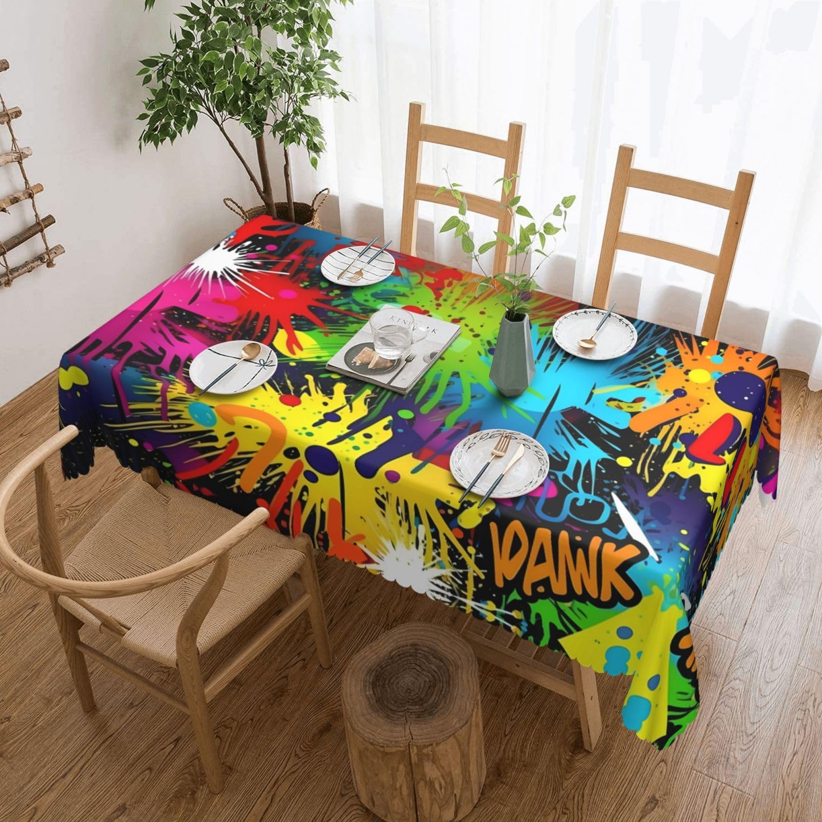 Nappe de cuisine colorée PEIXEN pour repas de salle à manger animés