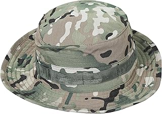 FabSeasons Camouflage Bucket Hat for Men & Women – Adjustable Outdoor Sun Protection Hat, Wide Brim, Lightweight, One Size...