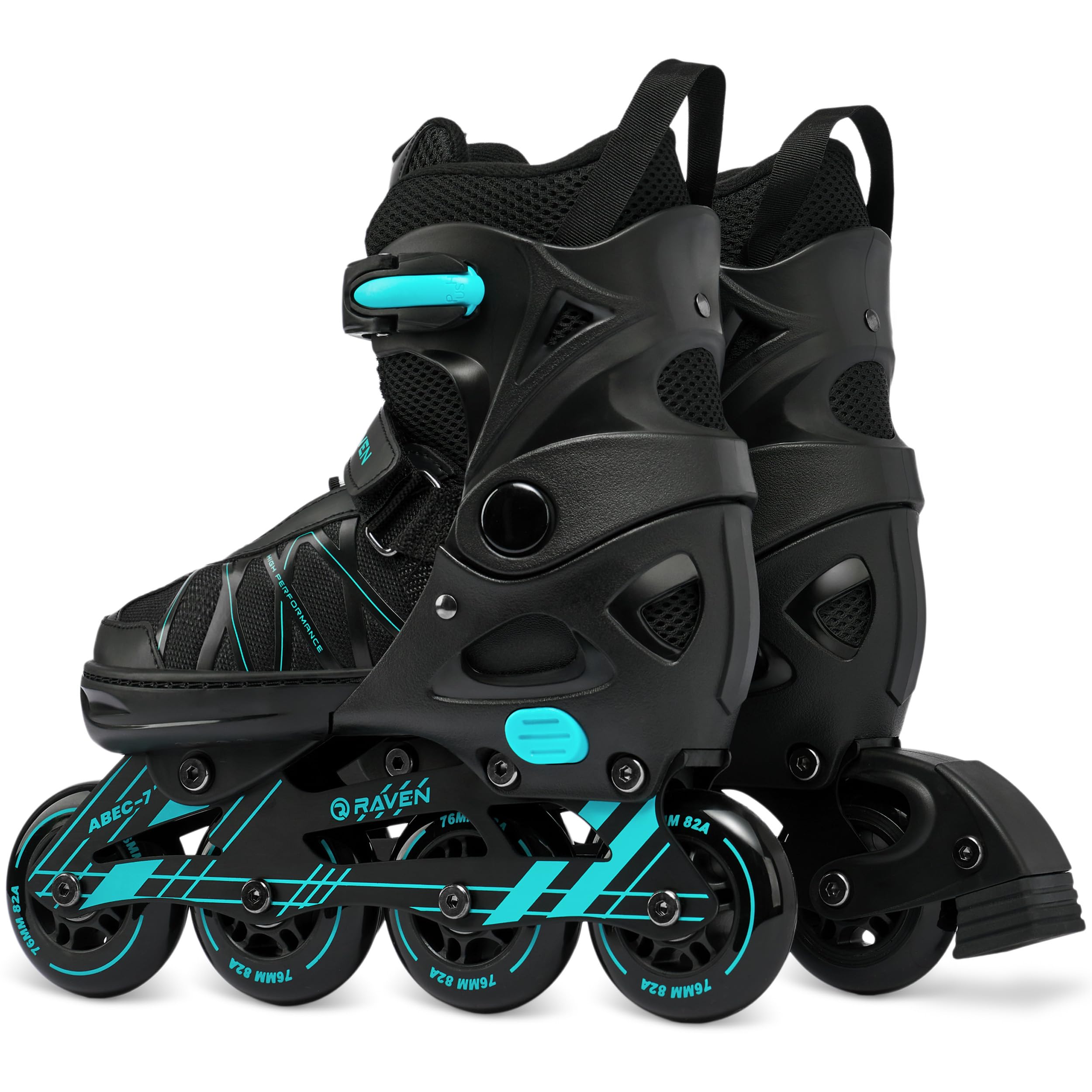 RAVEN Expert Inline Skates Inliner für Kinder und Erwachsene verstellbar