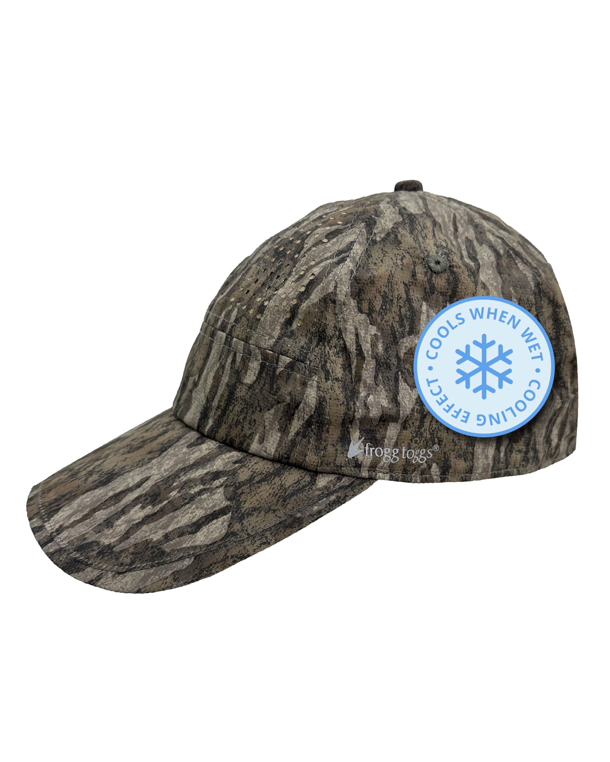 FROGG TOGGS Chilly Pro Cooling Hat, Instant Cooling and Sun Protection, MO Bottomland, OS — image 1