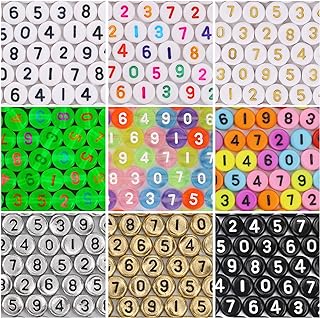 Number Beads For Bracelets Picks collage image 1