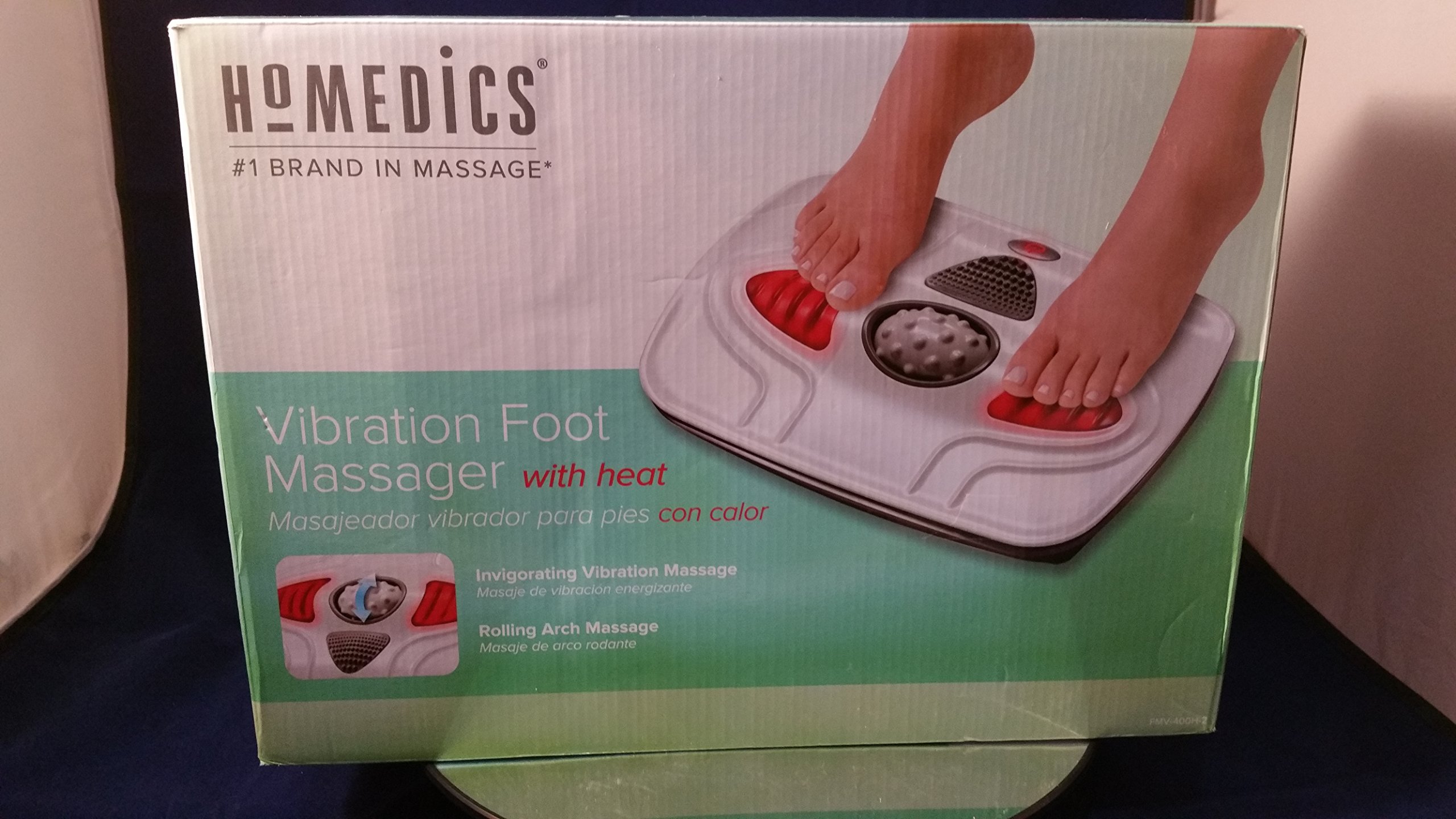 Homedics Vibration Foot Massager with Heat : Amazon.ca: Health & Personal  Care