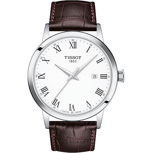 Tissot Mens Classic Dream Stainless Steel Dress Watch