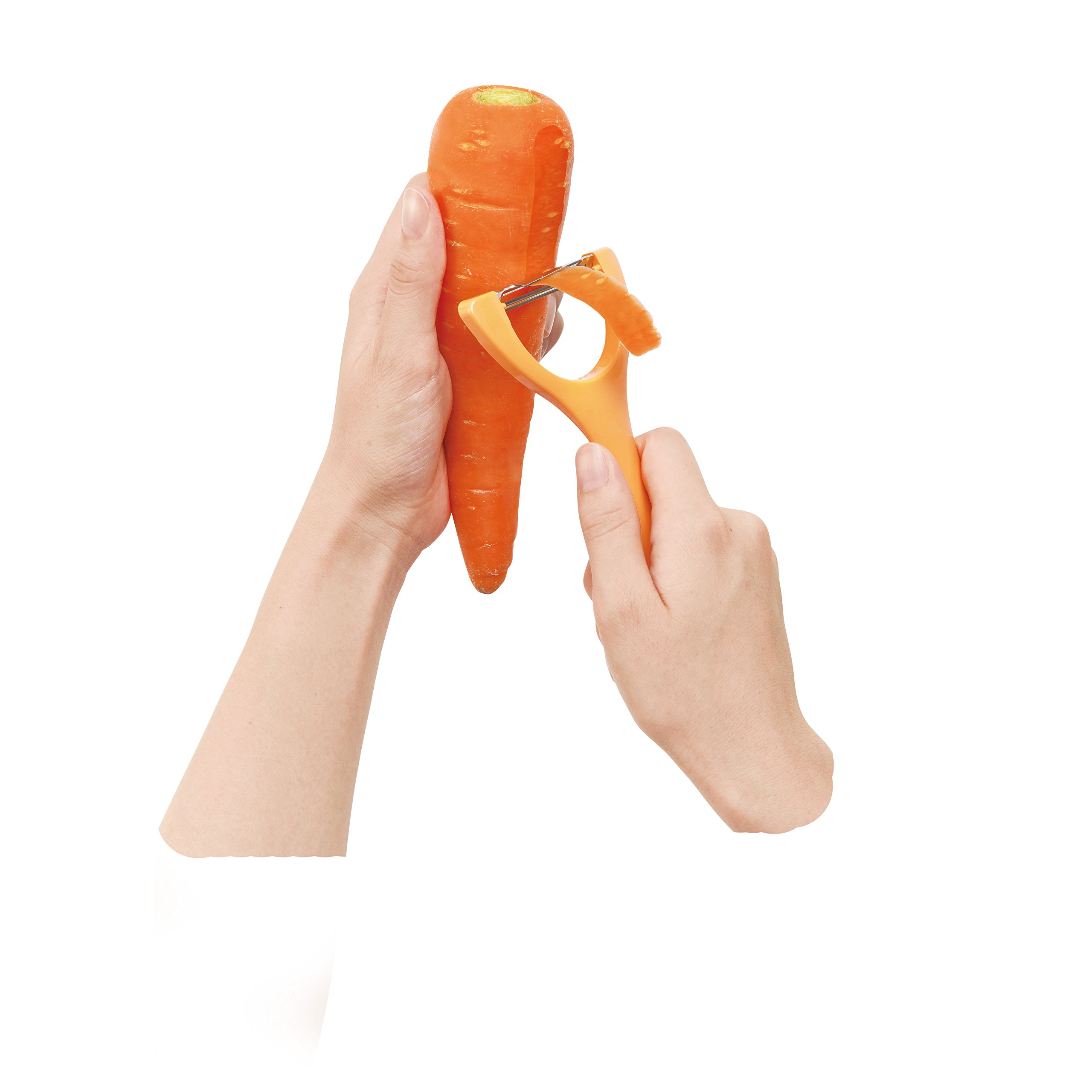 (未使用･未開封品)　マーナ(MARNA) お料理はかどるくるりんピーラー イエロー K657Y qdkdu57 Amazon｜マーナ(marna) お料理はかどるくるりんピーラー (日本製