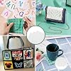 10 PCS Plastic Mesh Sheet, Plastic Mesh Canvas 20 x 30cm White Buckram Canvas Sheets for Bag Making DIY Embroidery Crafting Knit