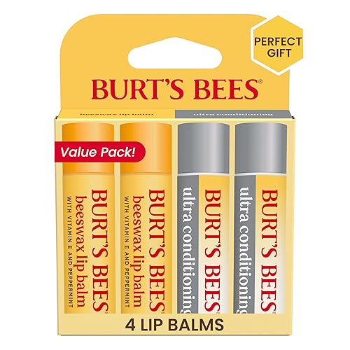 Burt's Bees Lip Balm 4-Pack