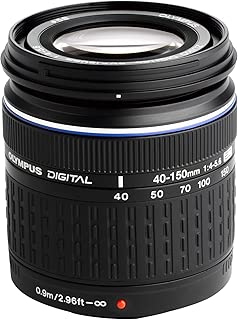 Olympus Zuiko Digital - Telephoto zoom lens - 40 mm - 150 mm - f/4.0-5.6 ED - Four Thirds - for Olympus E-3, E-30, E-410, E-420, E-450, E-520, E-600, E-620, EVOLT E-410, E-420, E-520