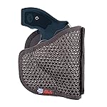 DeSantis Superfly Pocket Holster - Pocket Holsters for Concealed Carry, Pocket Gun Holster, Compatible with Colt Detective Special 2, Cobra, Ruger LCR 1 7/8, LCRX, SP101 2 - Ambidextrous, Black