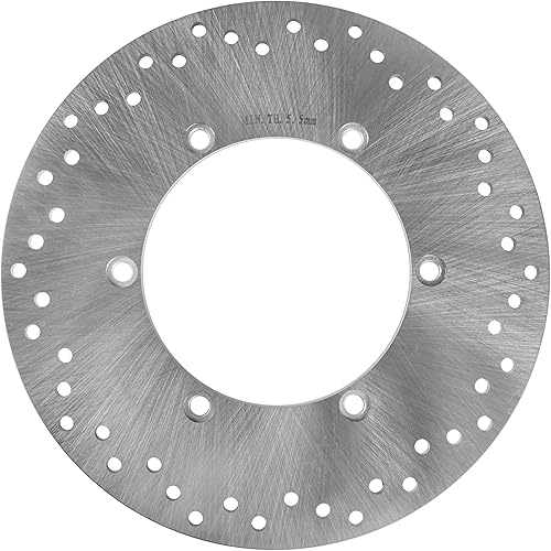 Miniatura 4 de Caltric Rotor de disco de freno trasero compatible con Honda Vtx1300S Vtx1300C Vtx1300R Vtx1300T 2003-2009