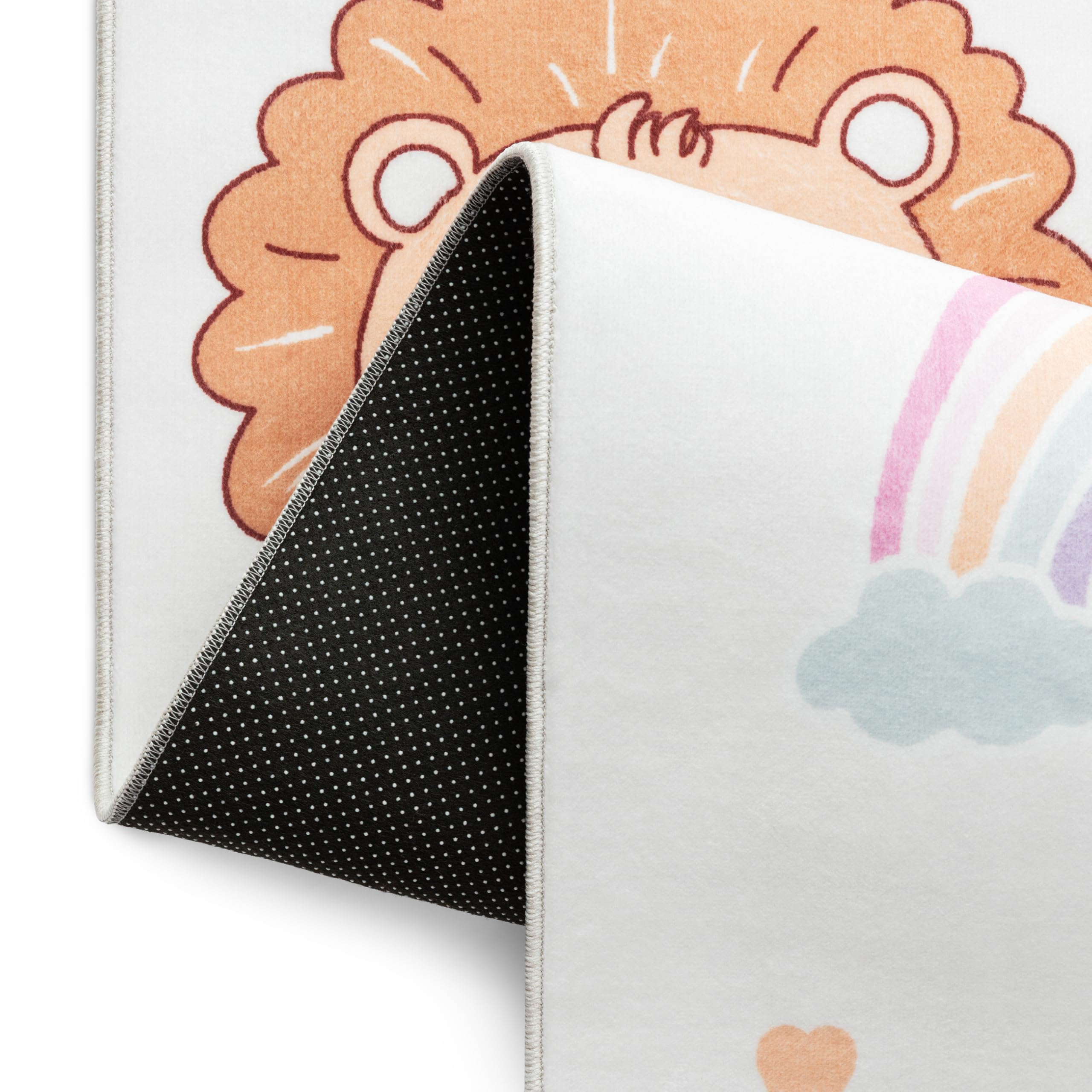 TAPISO Kids Tappeto per Bambini Stampato Colorato Animali Numeri Cameretta Facile da Pulire Antiscivolo Lavabile a 30 Gradi Resistente Oeko-Tex 160 x 230 cm