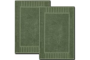 Forest Green Bath Mat: Comfort and Style for Your Bathroom Oasis