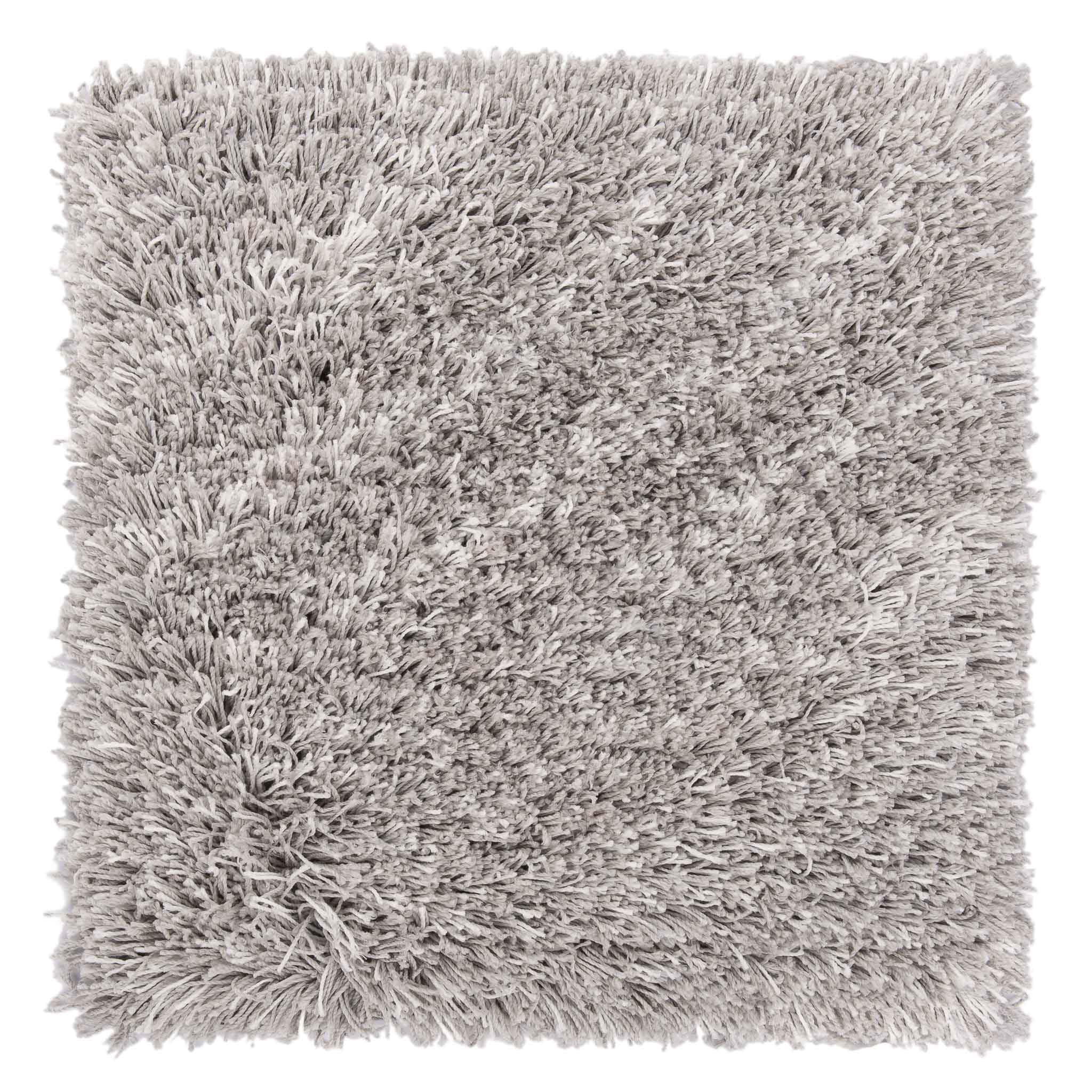 Heckett Lane Cona Badematte/Badteppich 60x60 cm – Weiche & rutschfeste Duschmatte – Hochwertiger Badvorleger für Badezimmer – Grau