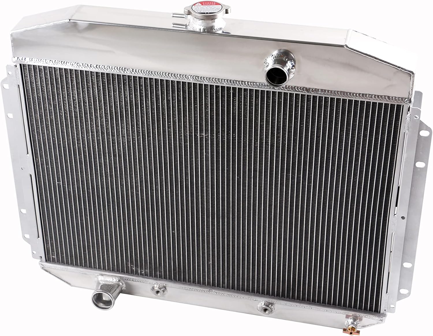 3 Row All Aluminum Radiator Fit 1961-1964 62 63 Ford F-100 F-250 F-350 Truck Pickup V8 Eng Model.