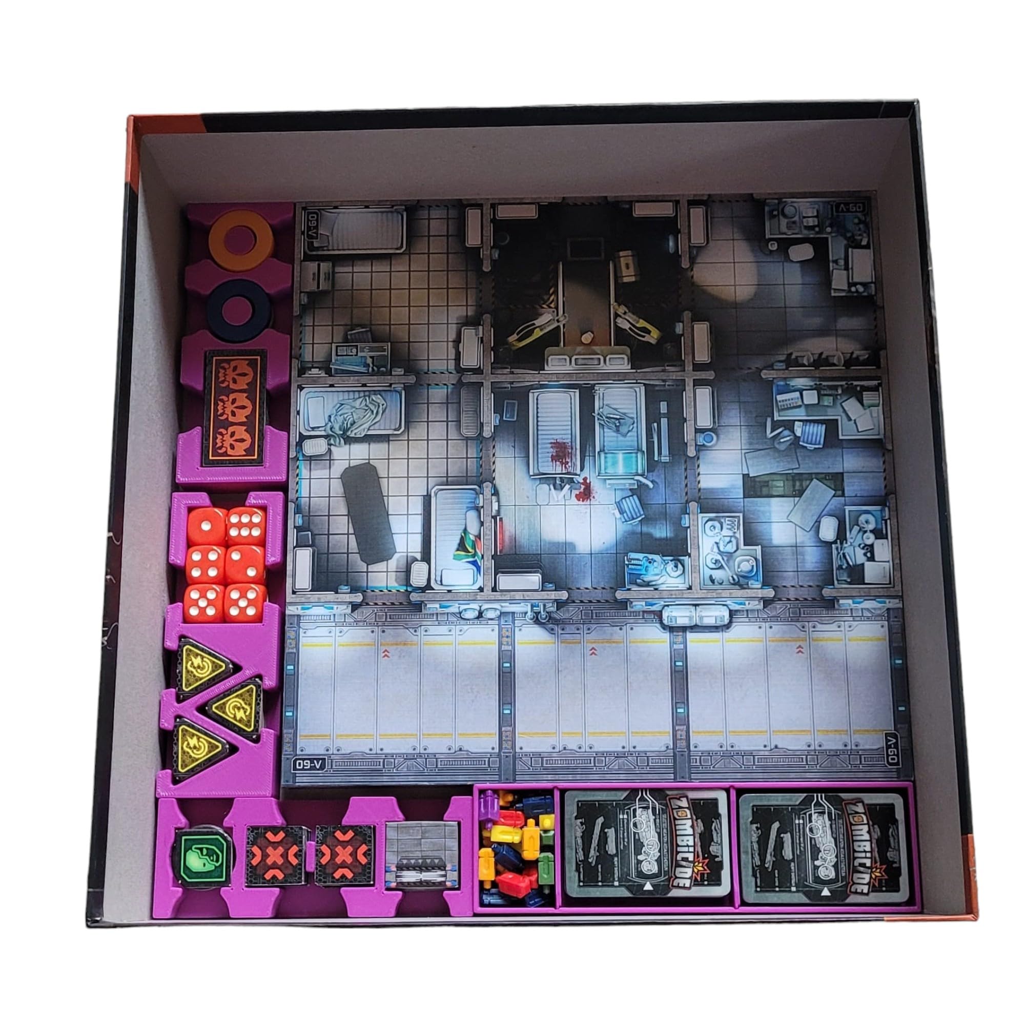 Générique Invader Zombicide Storage Insert Organizer (Purple) - Image 2