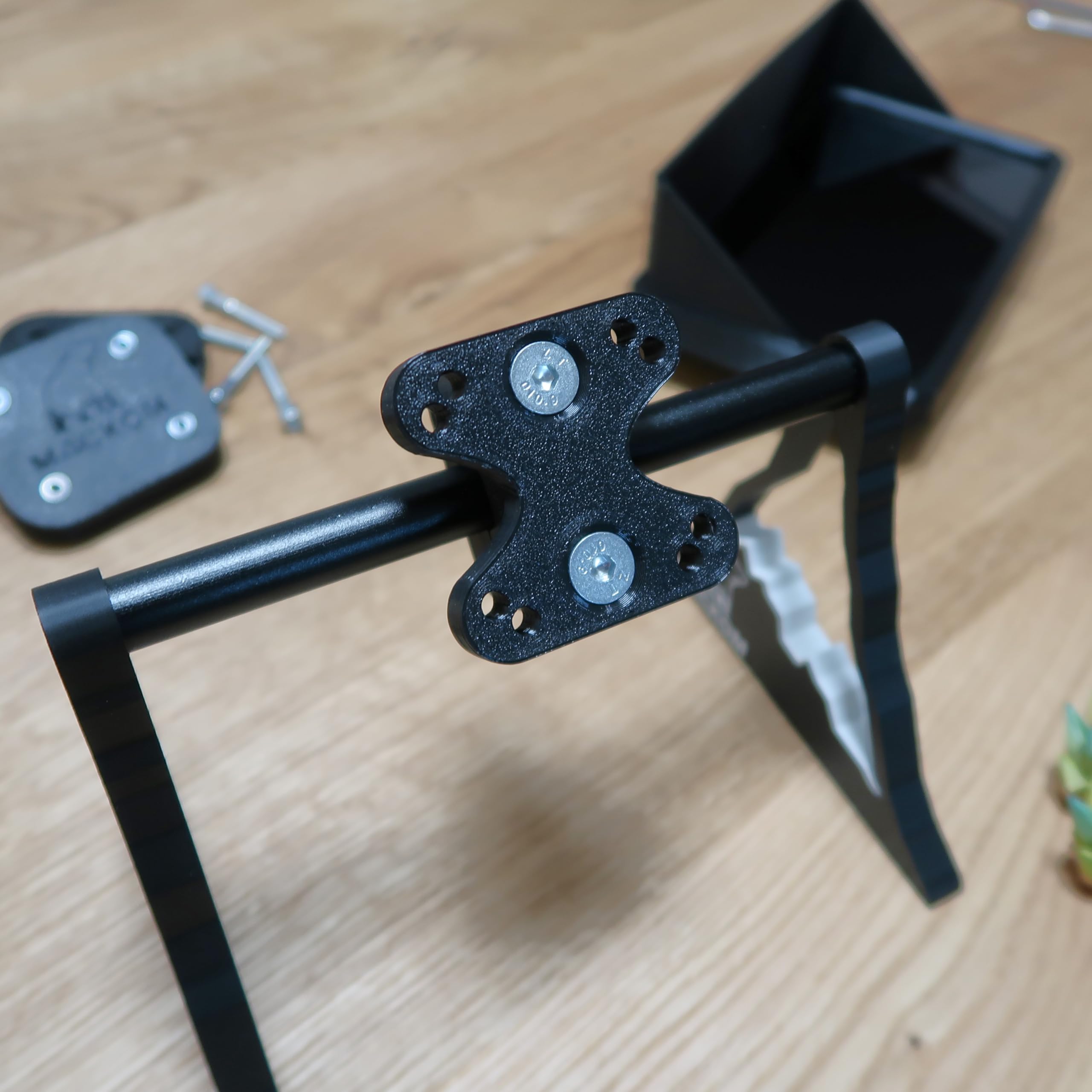 Garmin Zumo Supporto A Braccio Per Presa D'Aria - Attacco Per Navigatore GPS Moto, Supporto Da Cruscotto