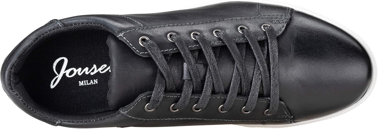 Jousen Men' s Casual Shoes Leather Dress Sneakers Business Casual Shoes for Men Breathable Fashion Sneakers - Image 5