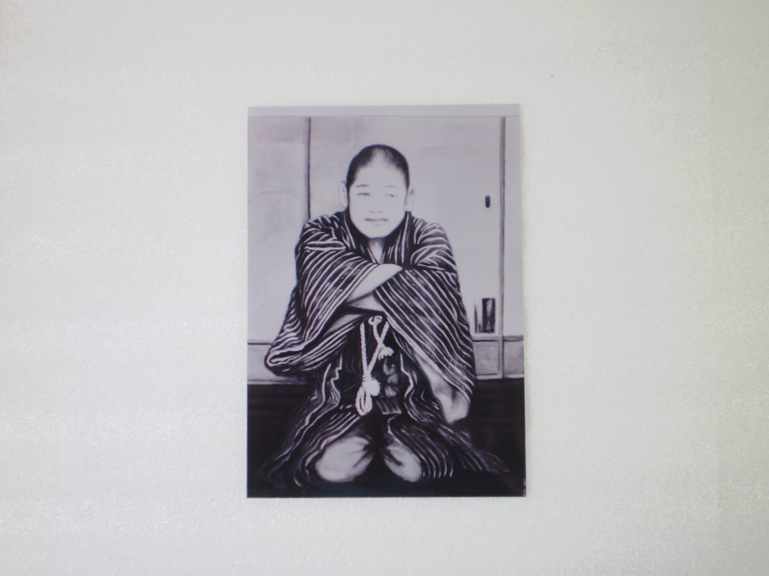 Amazon.co.jp: 福の神 仙台四郎 のモノクロ写真 Lサイズ 風水堂