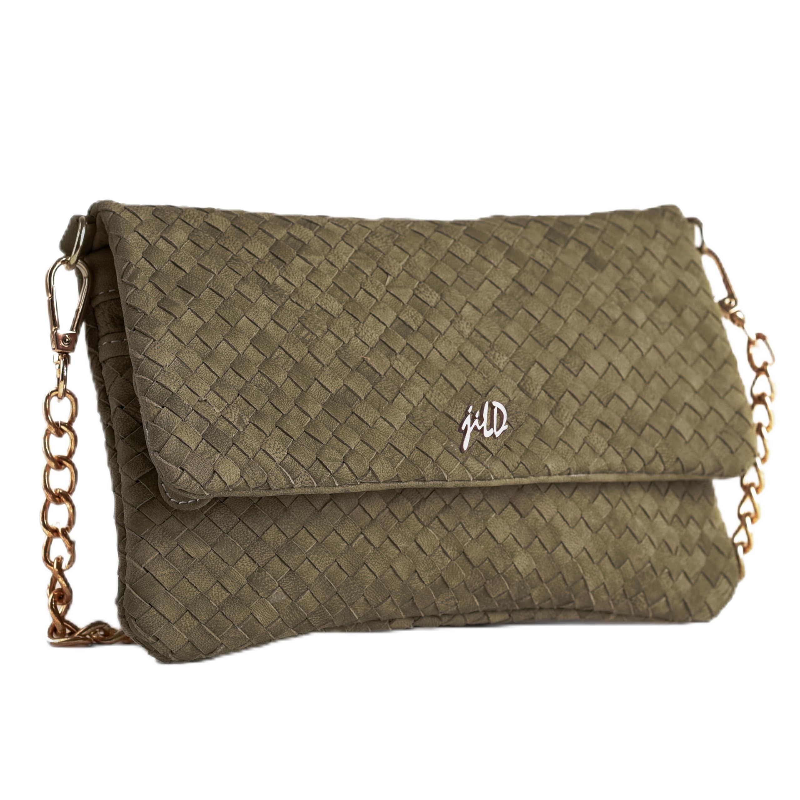Jild Hobo Style Woven Bag for Women - Soft Handmade Genuine Leather Work Tote Bag - Cross Body Womens Purse