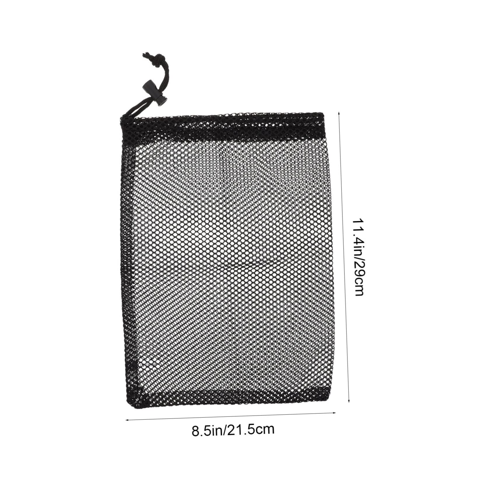 POPETPOP Nylon Material Golf Ball Pouch Large Mesh Bag for Ball Storage Resistant to Falling
