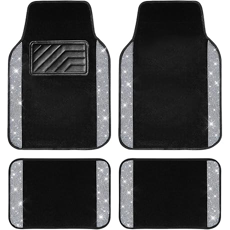 Wonder Woman Bling Diamond Car Floor Mats