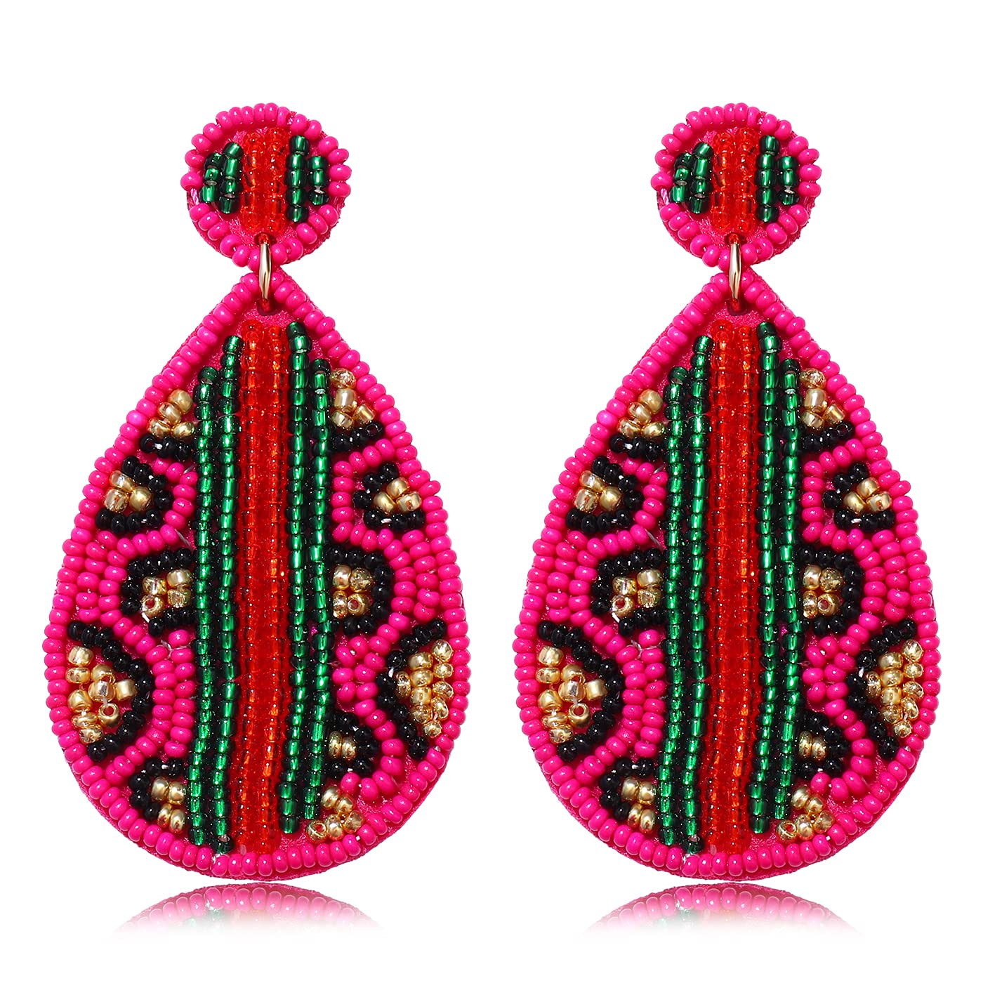 Tie Dye Earrings Leather Heart Earrings For Women Colorful Heart