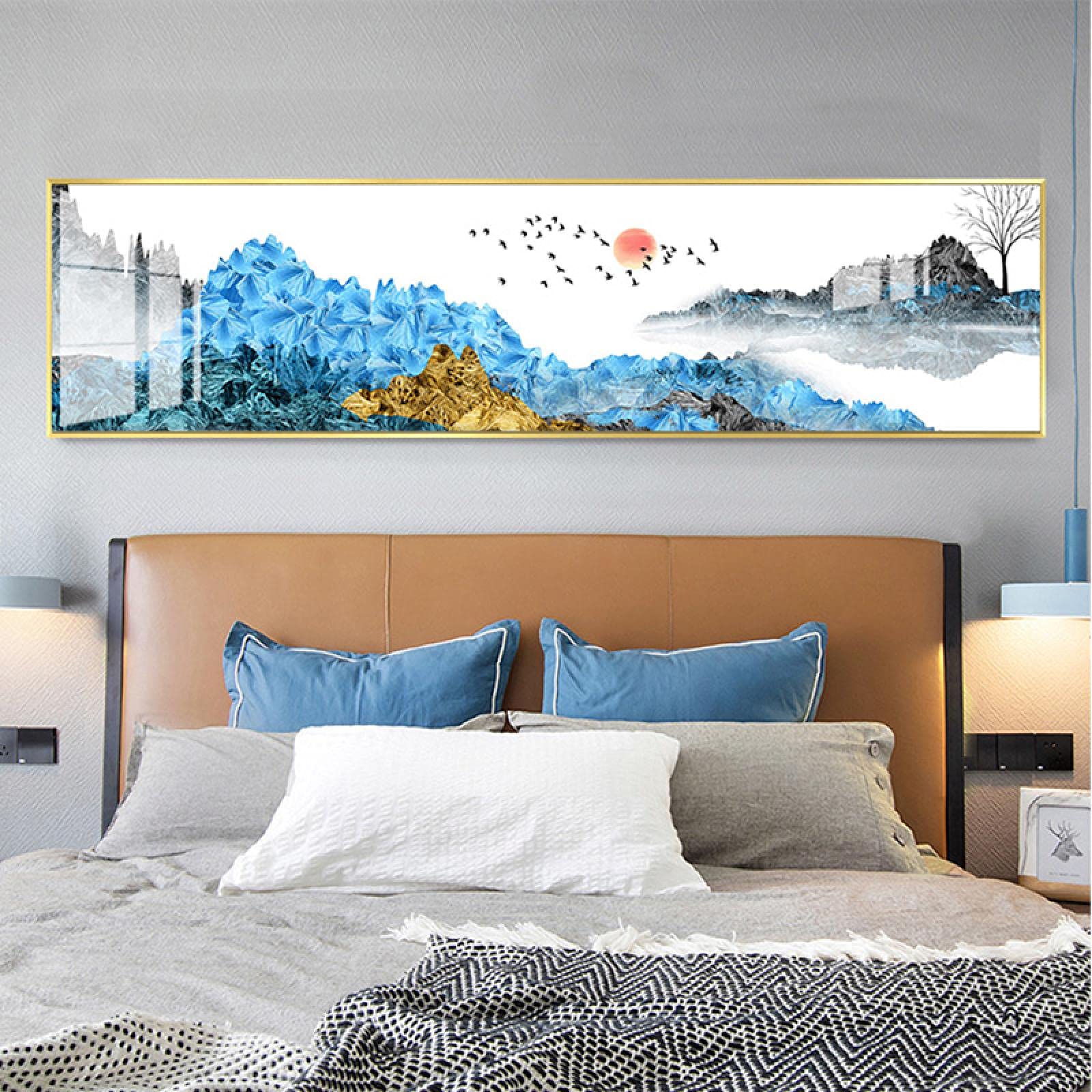 Décor à la maison tableau chinois vertical pour habiller un mur vide - 8