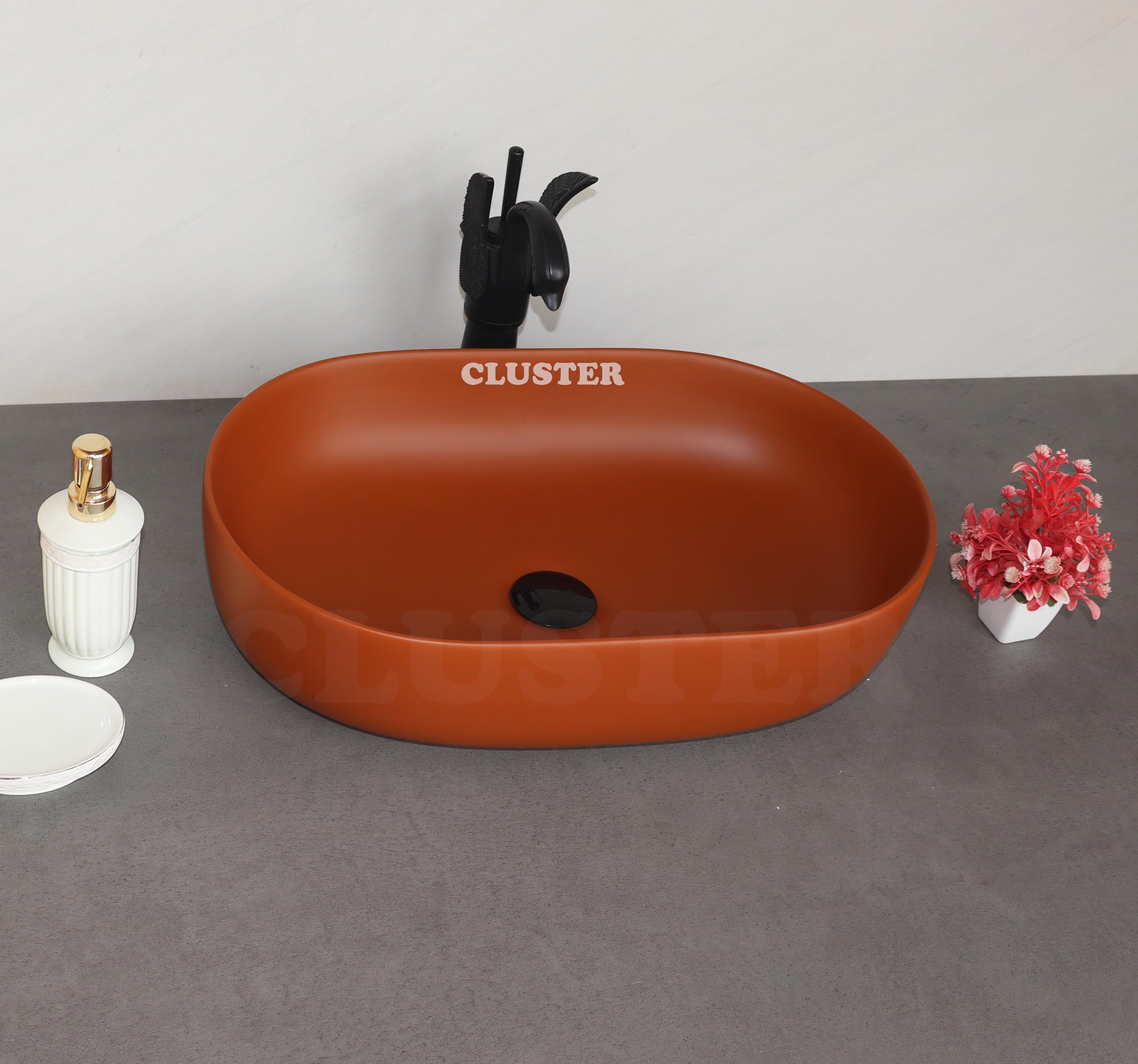 Cluster Designer Wash Basin - Ceramic Sink for Bathroom -3 Cluster Designer Wash Basin - Ceramic Sink for Bathroom -3