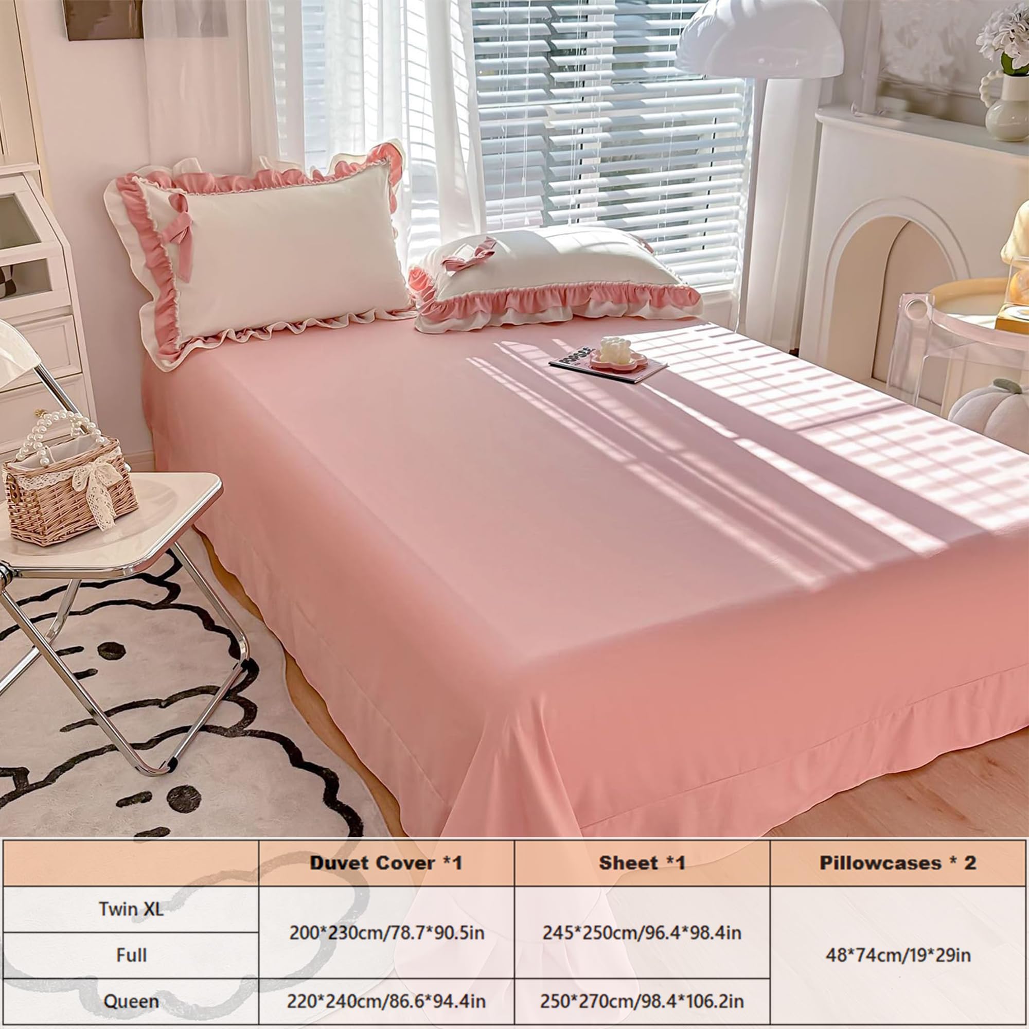 270 Cm Princess Bed Sheets Double Promo Springbed Sorong Anak 2in1