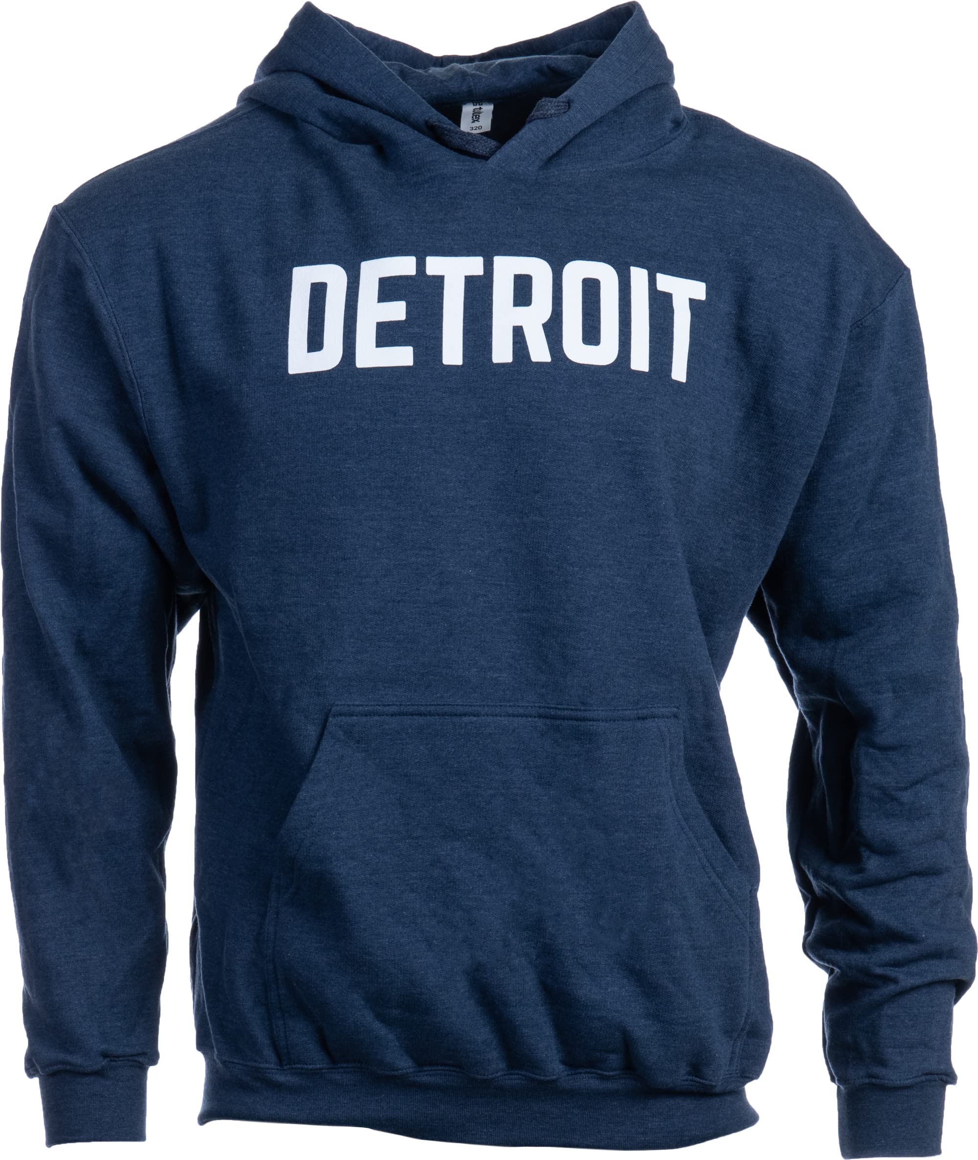Detroit | Classic Retro City Grau Blau Rot Schwarz Detroiter 313 Cool Michigan Herren Damen T-Shirt