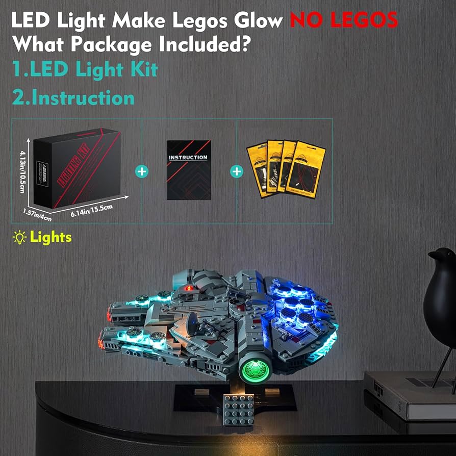 Amazon.co.jp: VONADO LEDライトキット レゴ ミレニアム